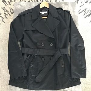 Larry Levine Aubrey Double-Breasted Swing Coat